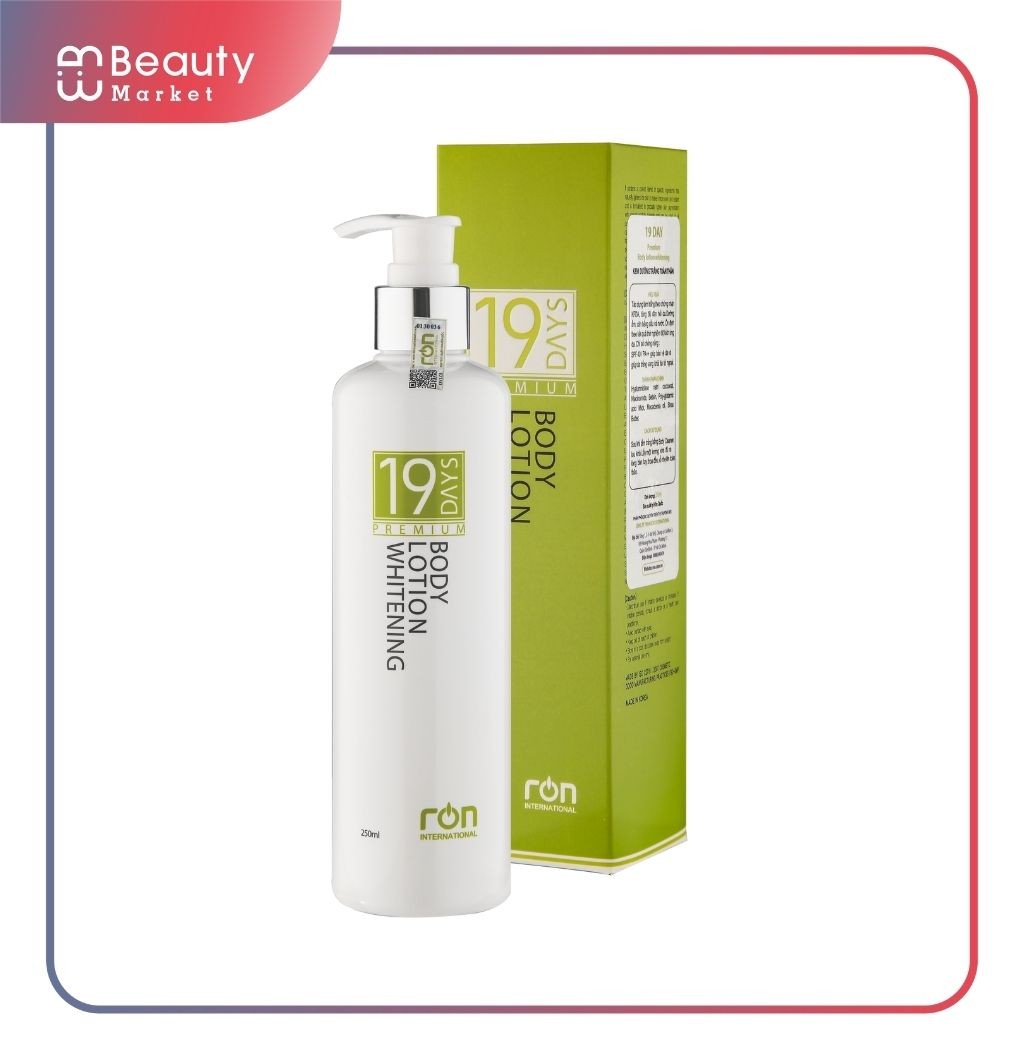 Kem Dưỡng Trắng Toàn Thân 19 Days của RON