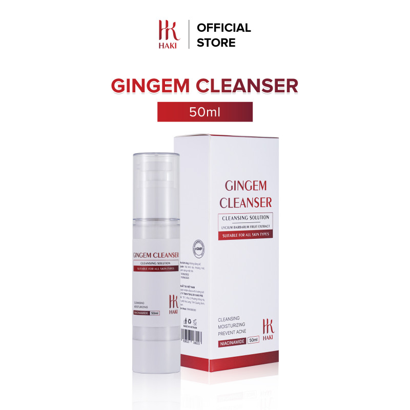 Sửa Rửa Mặt HAKI Gingem Cleanser 50ml