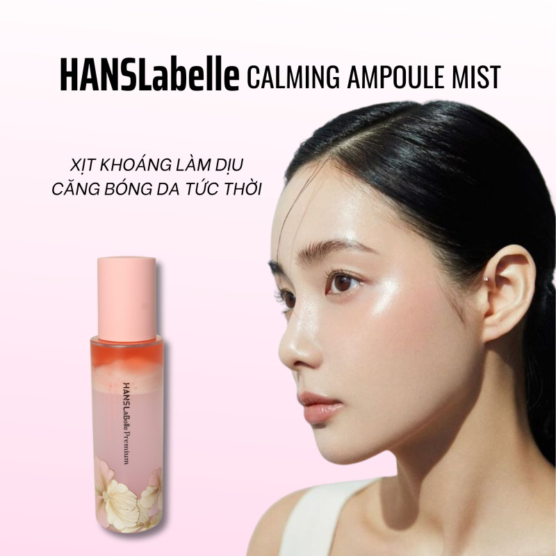 XỊT KHOÁNG CĂNG BÓNG DA SC PINK SNOW CALMING AMPOULE MIST 120ml