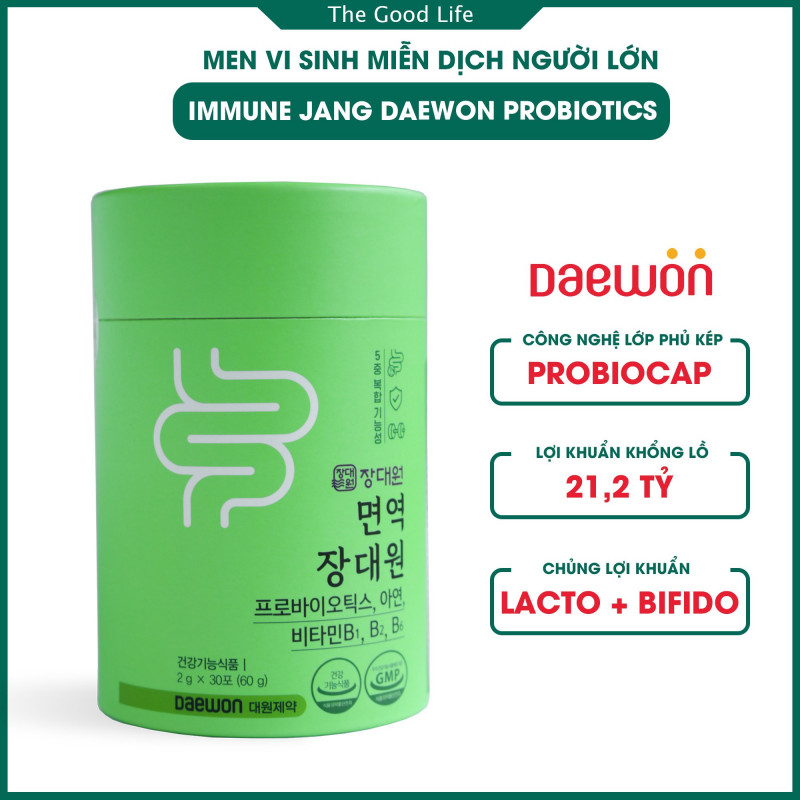 Men Vi Sinh Miễn Dịch Người Lớn Immune Jang Daewon Probiotics